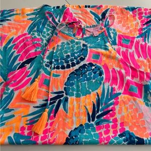 Lilly Pulitzer Cotton Halter Dress. Size S.